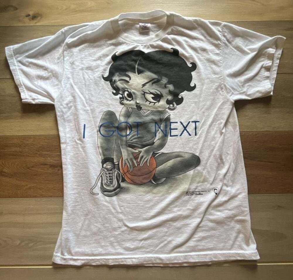 Vintage 1997 Betty Boop I Got Next Basketball T-Shirt